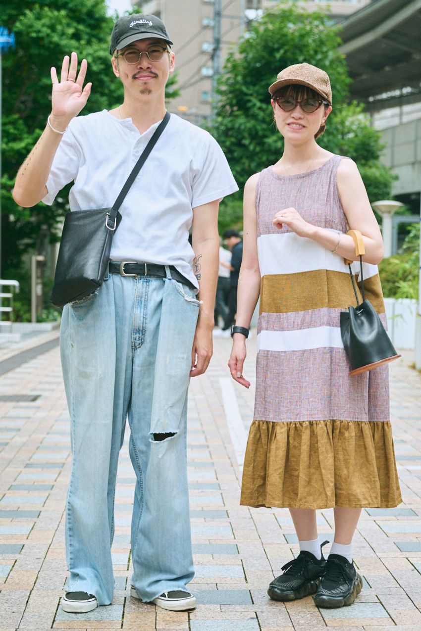 「無地の白T」一枚でシンプルに洒落た街角の3人！その着こなしテクニックを徹底解剖 - 8枚目の画像