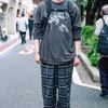 古着のカットソーコーディネート | 250709-1826-02 garfield
