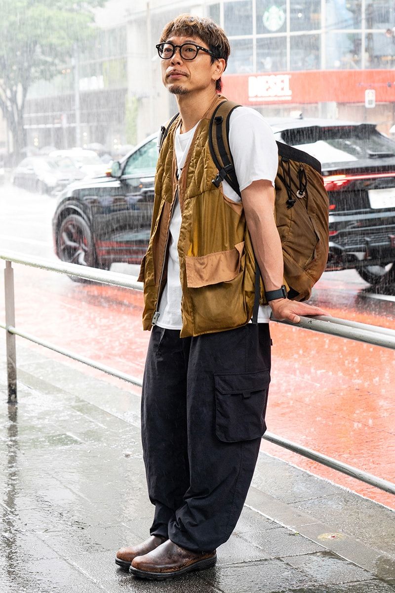 古着のベストコーディネート | 250709-1840-07 田中英輔