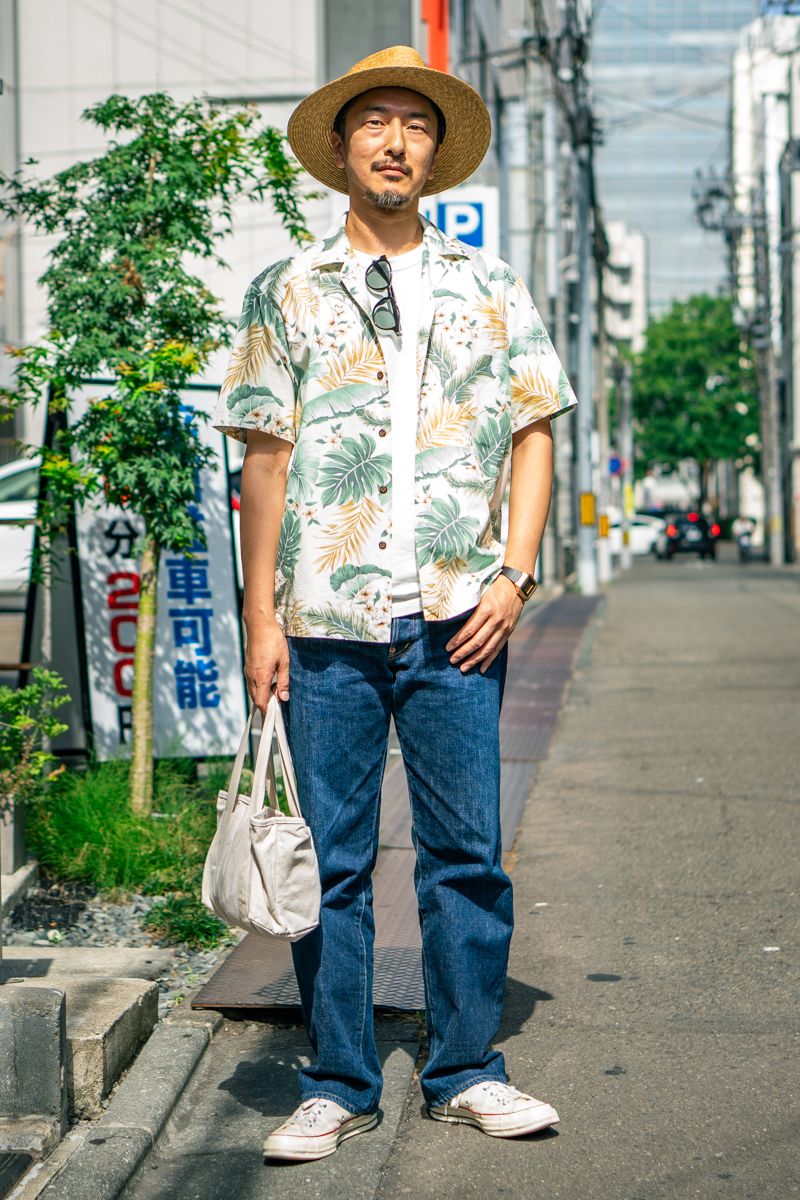 不明のシャツコーディネート | 250714-1427-26 恭平