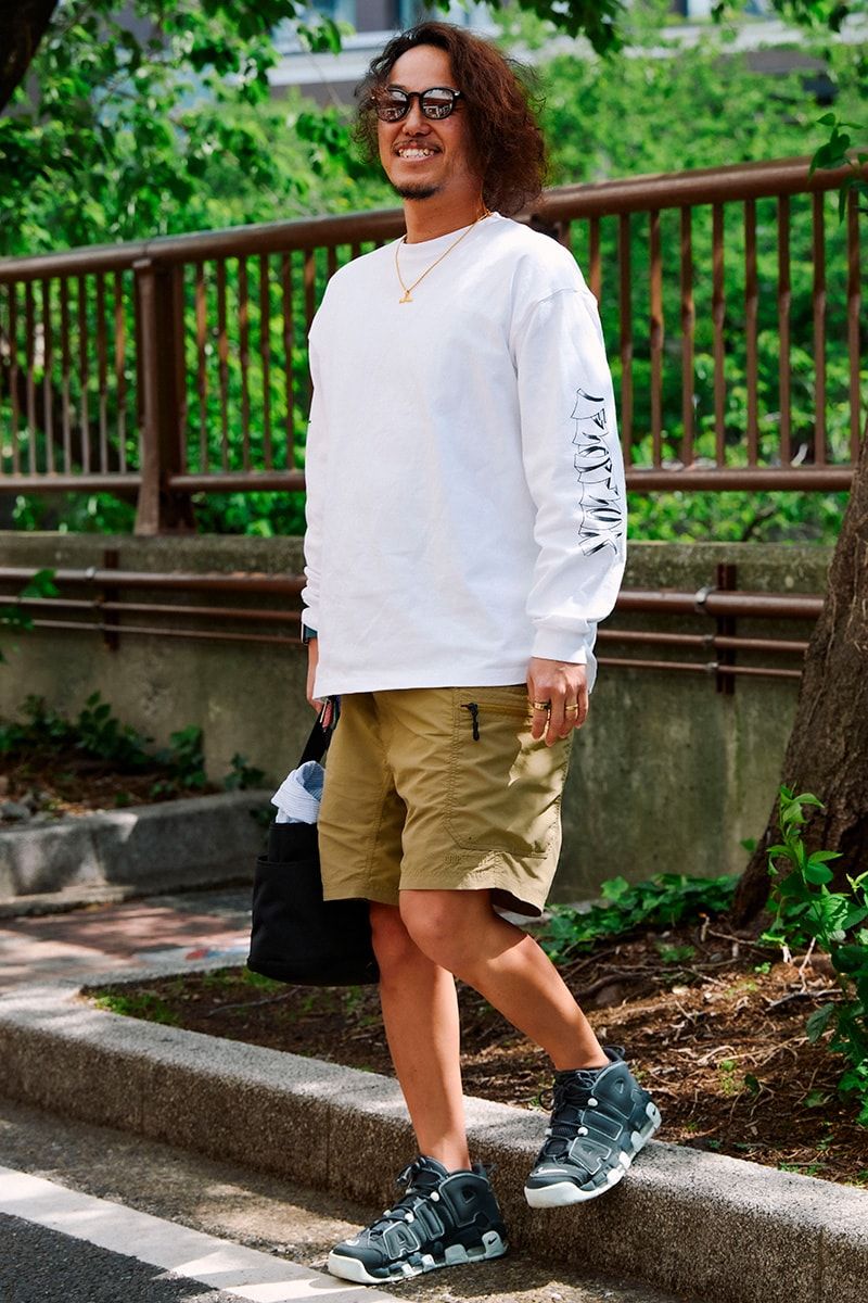 フラットラックスのカットソーコーディネート | 250714-1437-40 いっぺー