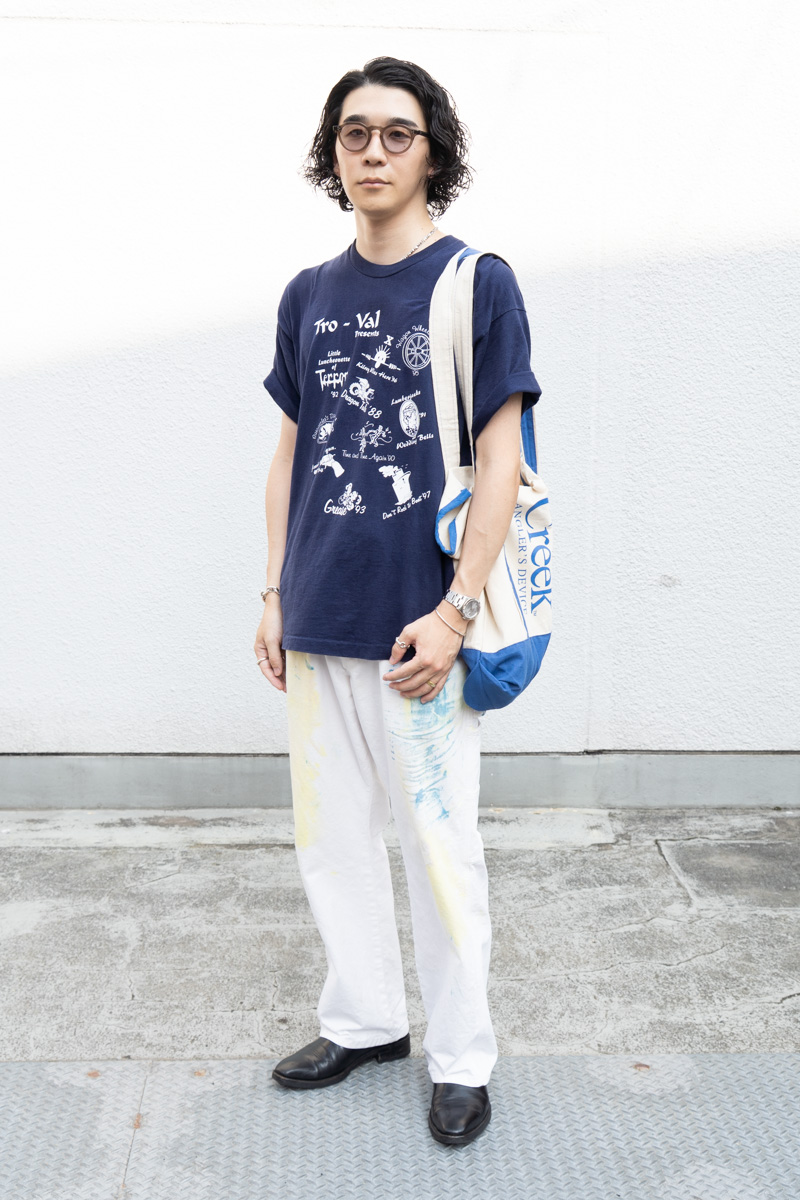 三者三様の最新「ディッキーズ」スタイルまとめ！シンプルにTシャツ