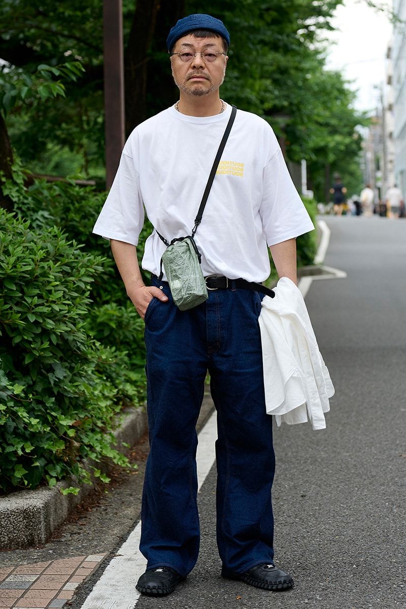 不明のTシャツコーディネート | 250714-1449-37 岡田智志