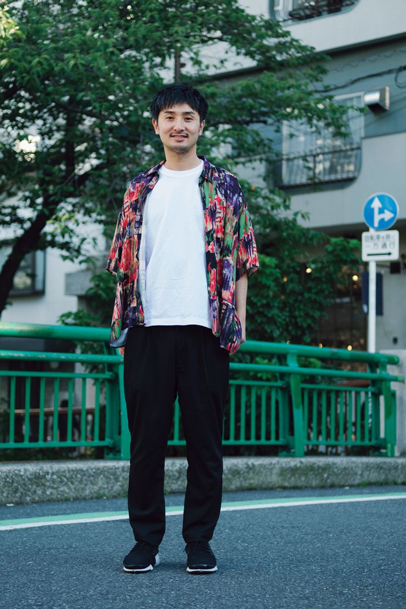 柄シャツを羽織っただけでオンリーワンになる魔法 比田井純也