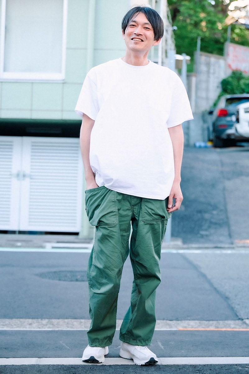 フルーツオブザルームのTシャツコーディネート | 250714-1702-49 捧 哲郎 3枚目の写真