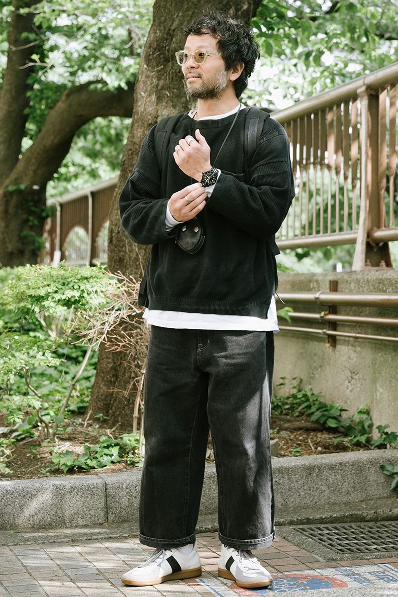 ヤシキのニットコーディネート | 250714-1726-30 太郎館季道 7枚目の写真