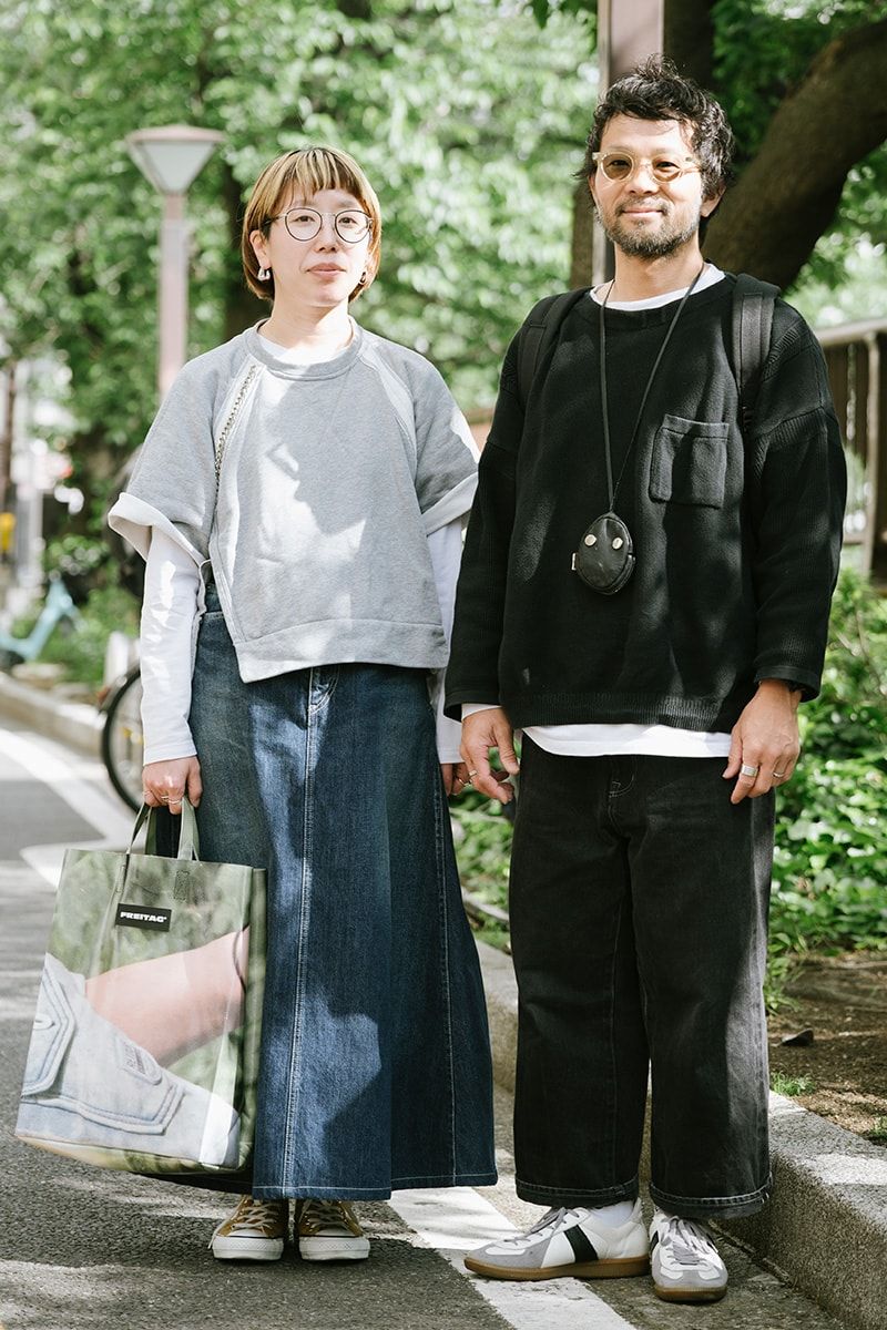 ヤシキのニットコーディネート | 250714-1726-30 太郎館季道