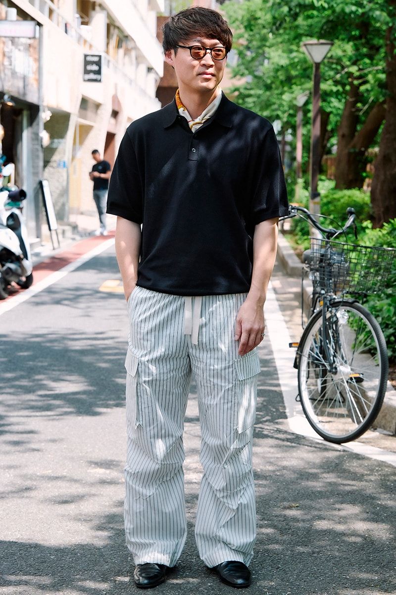 ユニクロのポロシャツコーディネート | 250714-1801-26 藤城大貴 2枚目の写真