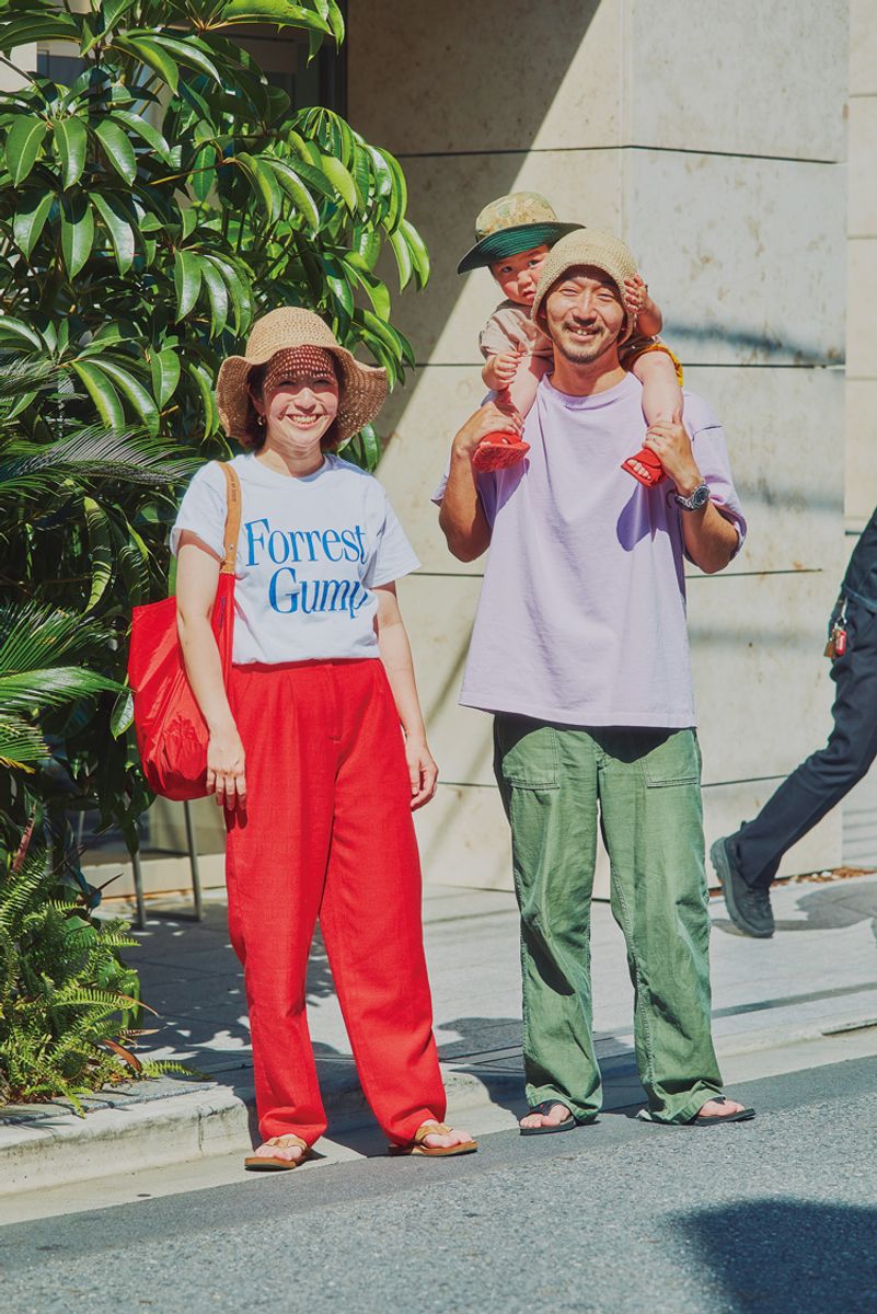 淡みカラーが夏の太陽に爽やかに映える 太田 悠