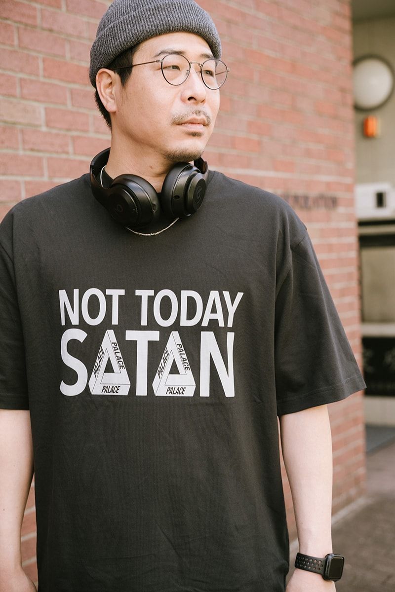 パレススケートボードのTシャツコーディネート | 250714-1816-27 福島一平 4枚目の写真