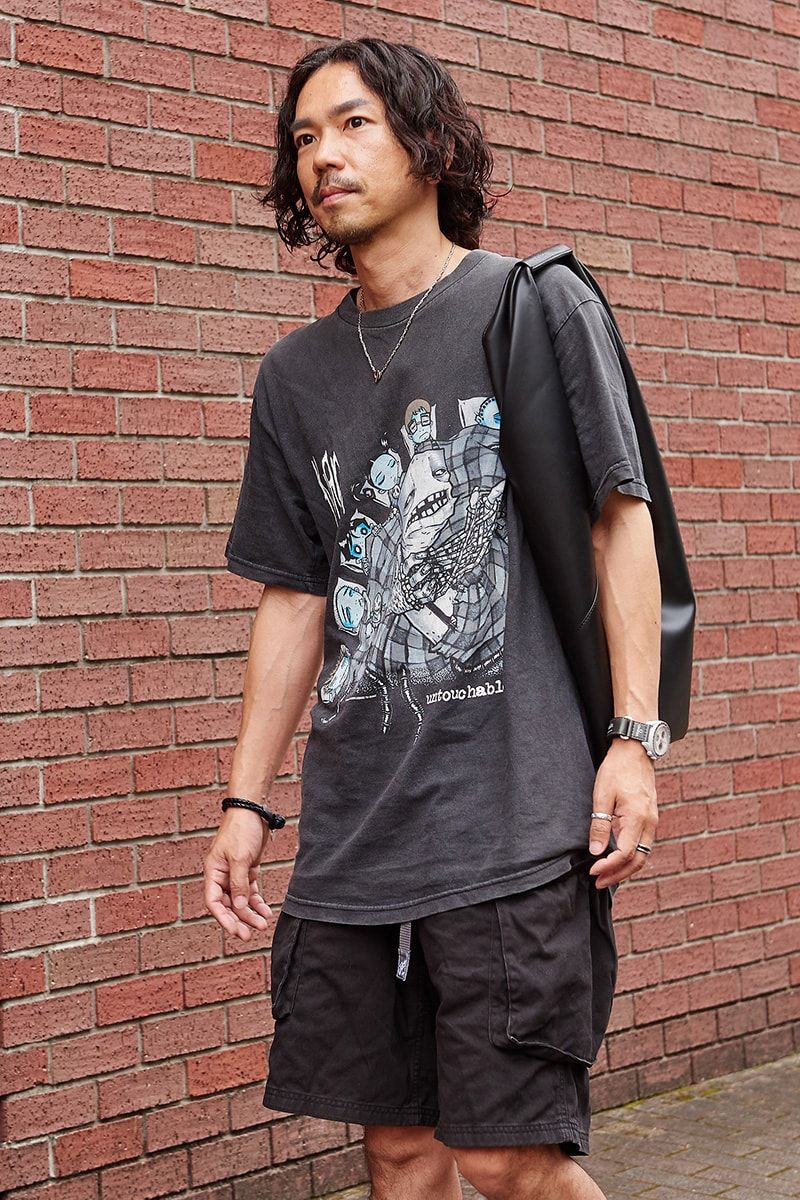 古着のTシャツコーディネート | 250714-1821-37 K.K 6枚目の写真