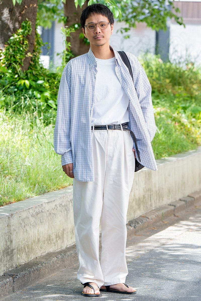 エルメスのシャツコーディネート | 250714-1824-57 広重桂志郎
