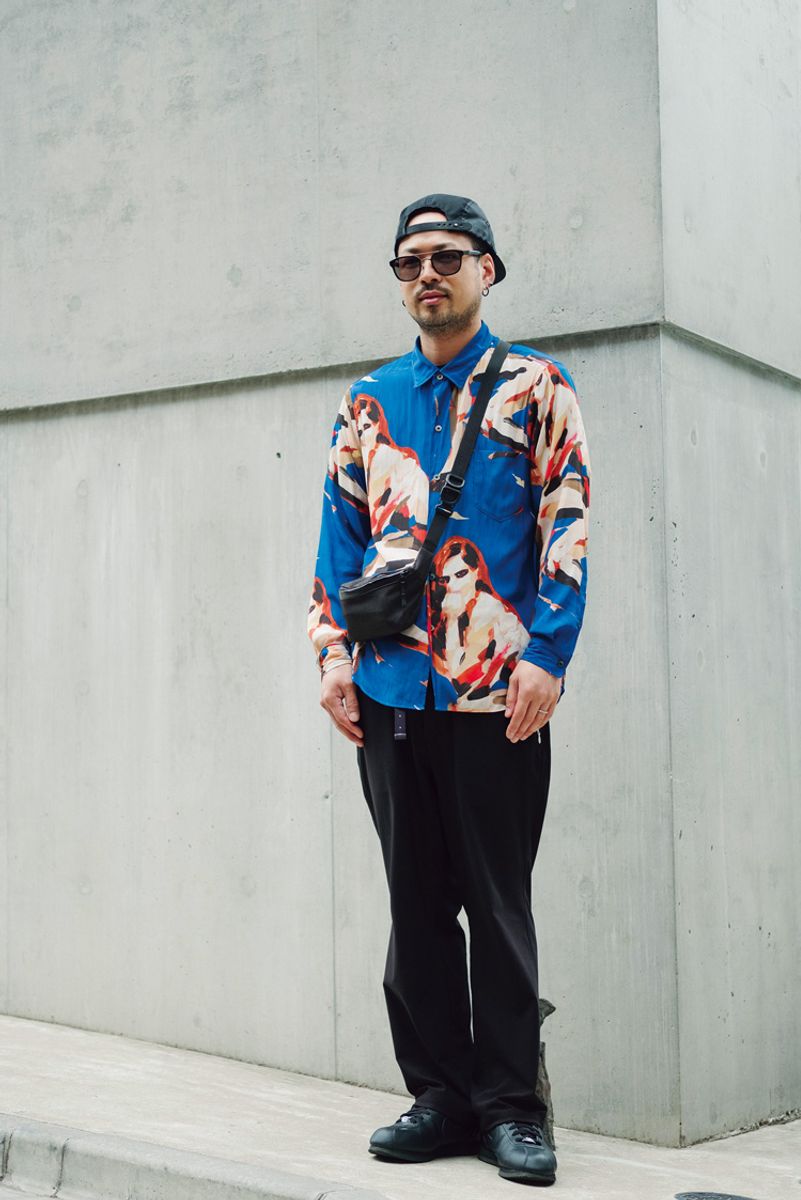 こんな柄シャツこそ、着る人のセンスが光る一着 宇佐見直記