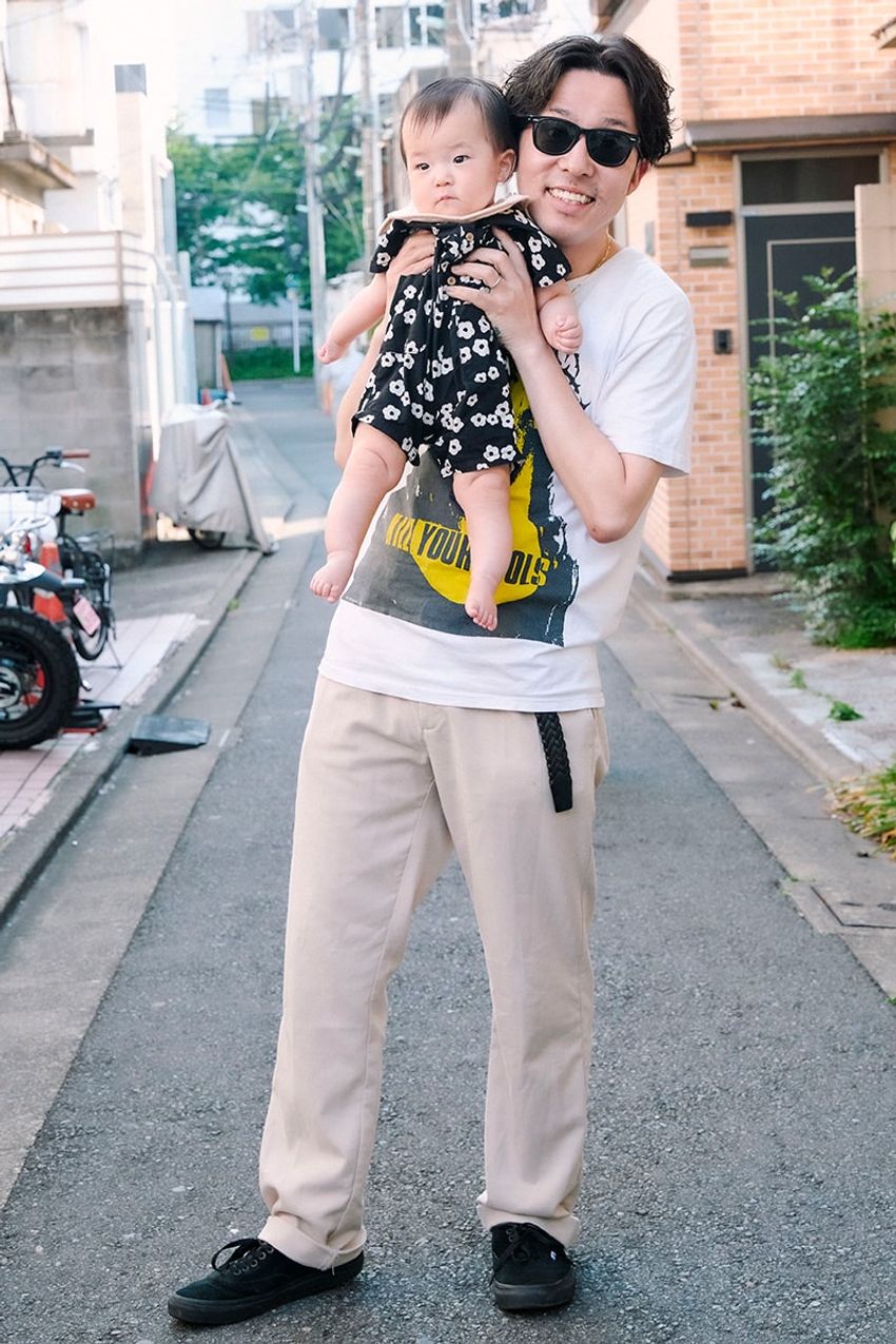 真夏の「GAP」活用法3例をスナップで。洒落た大人が選んだのはポロシャツ、ショーツetc. - 2枚目の画像