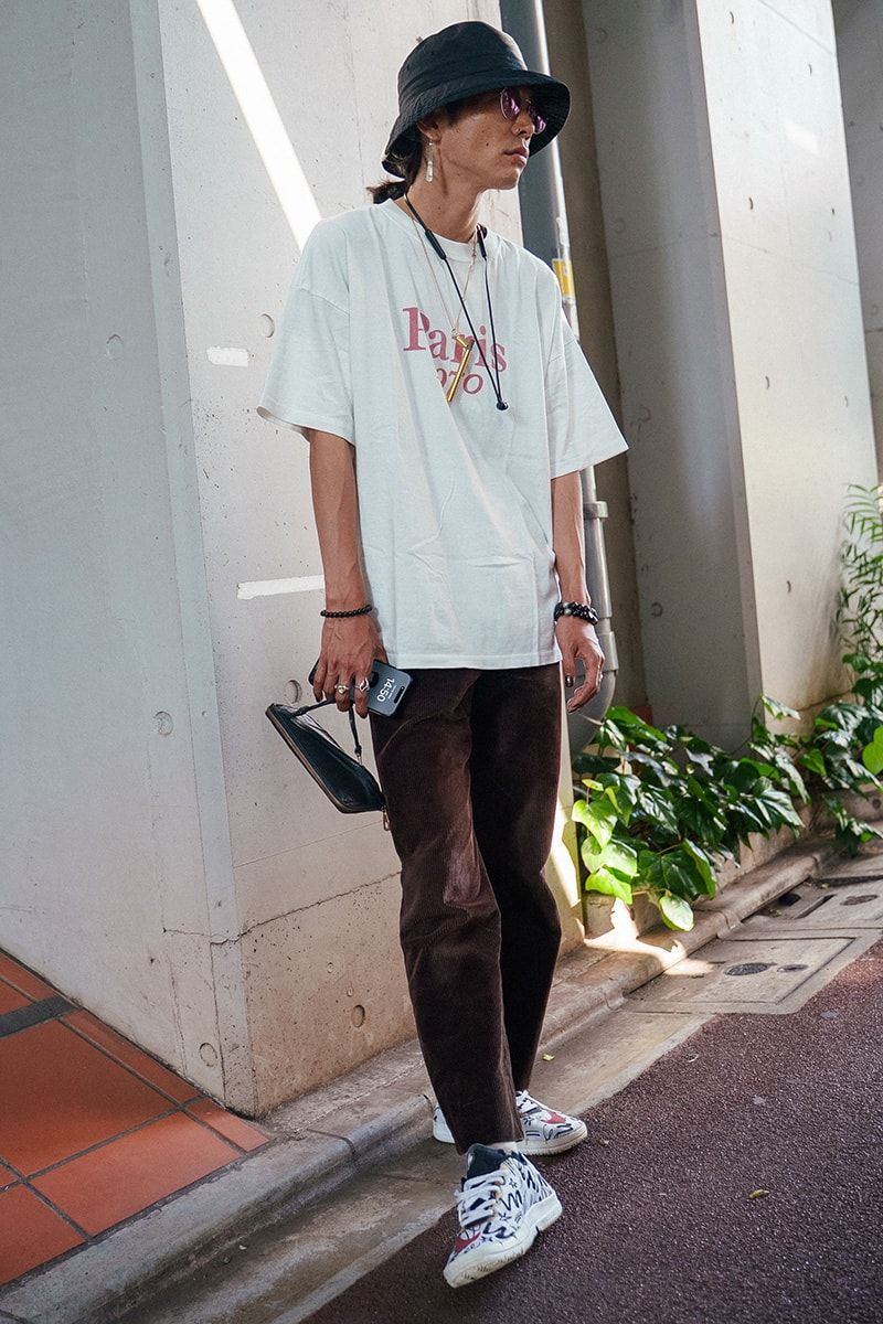 レミレリーフのTシャツコーディネート | 250716-1453-52 塚原彬至