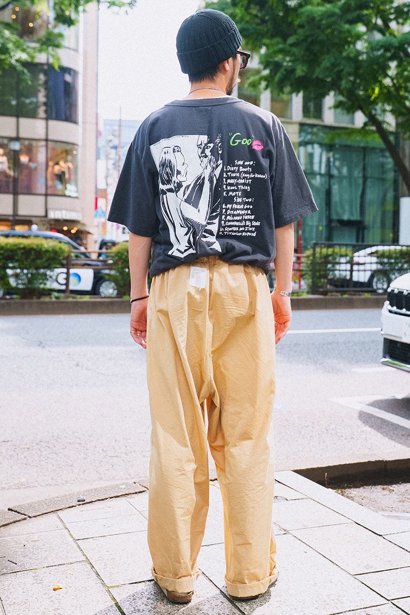 ソニックユースのTシャツコーディネート | 250716-1519-48 テジマユウト 2枚目の写真