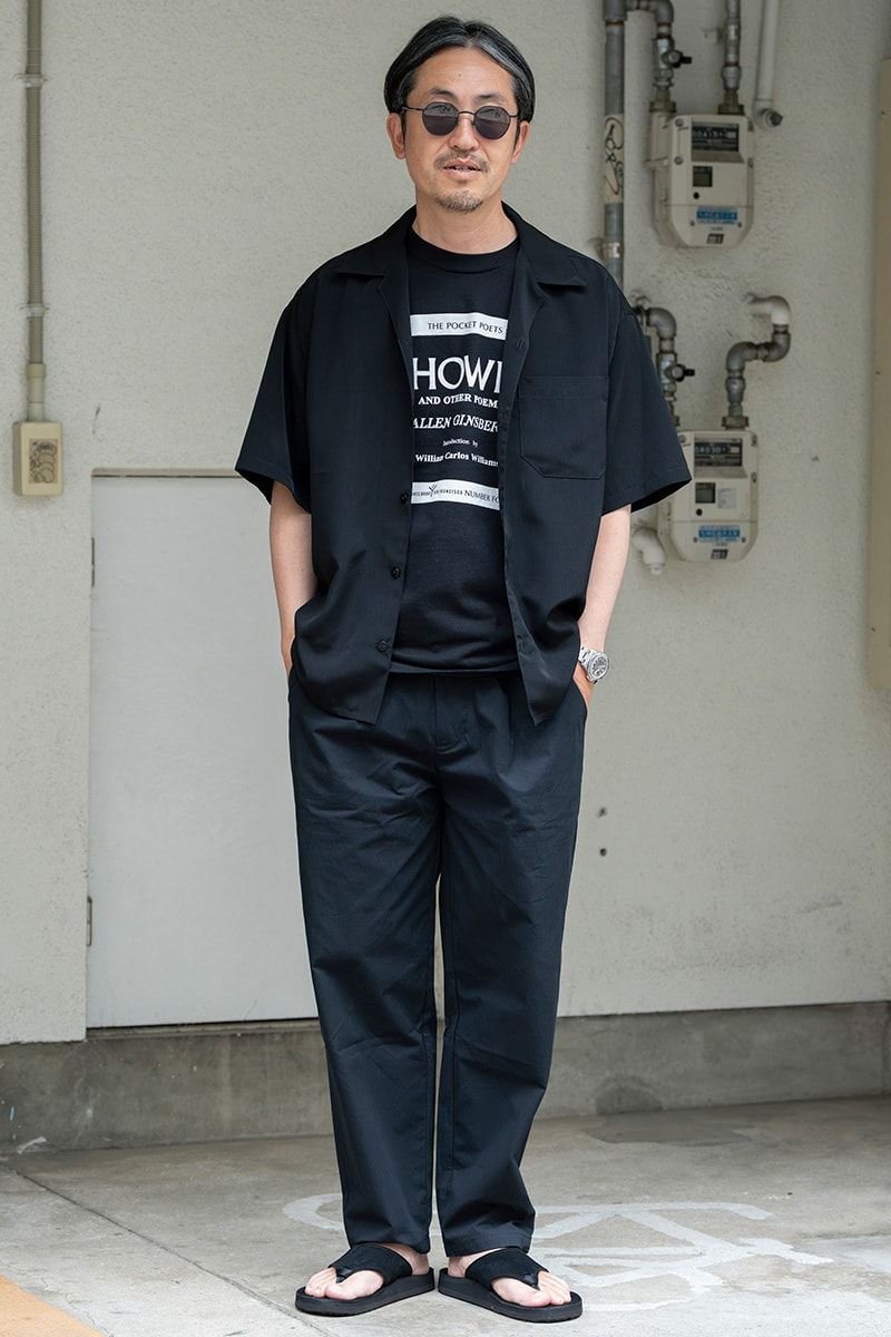 エスピーシーのシャツコーディネート | 250716-1543-37 森 闘士也