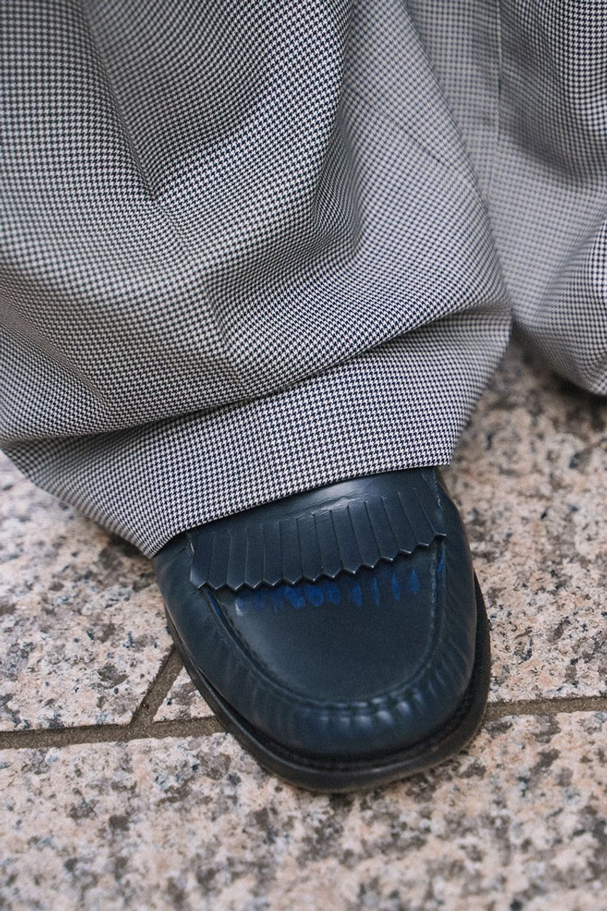 秋も頼りになる“ボーダーカットソー”、実はパパの味方にも!? 街行く洒落者の着こなし3選！ - 4枚目の画像