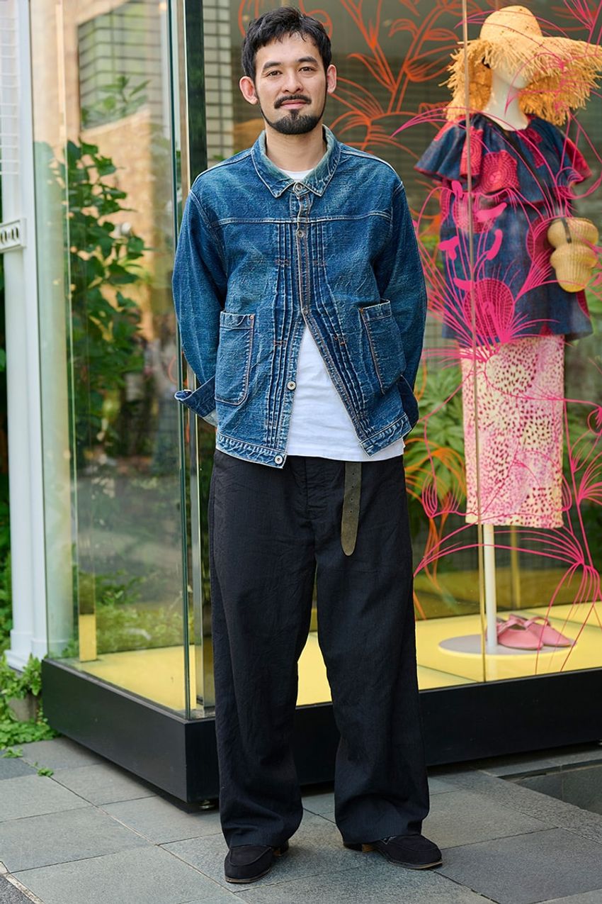 【街頭調査】ヘインズの白T活用法をスナップで。タックイン、Gジャン合わせ、そして - 4枚目の画像