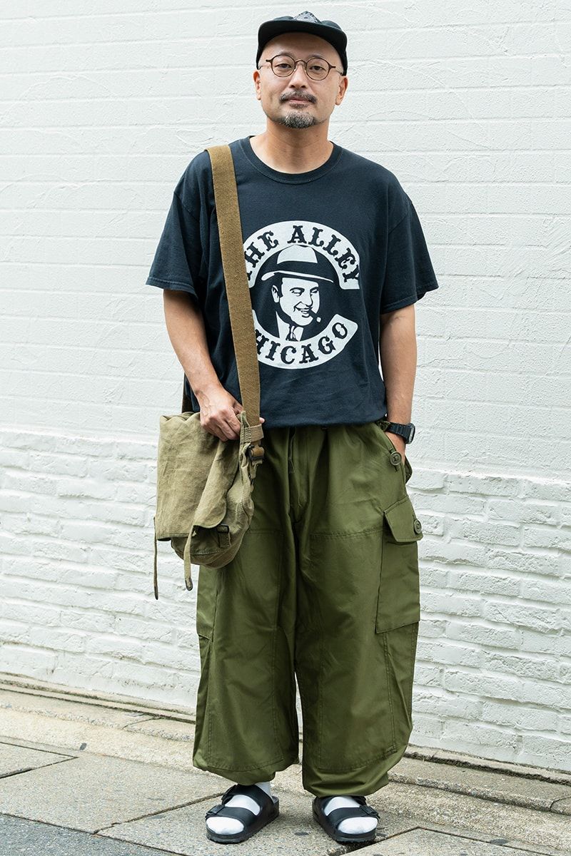 古着のTシャツコーディネート | 250716-1616-36 白石幸弘