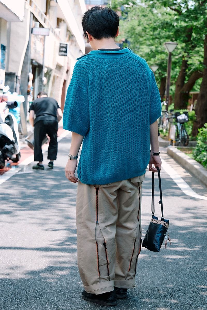 オーラリーのポロシャツコーディネート | 250716-1621-37 大阪友也 2枚目の写真