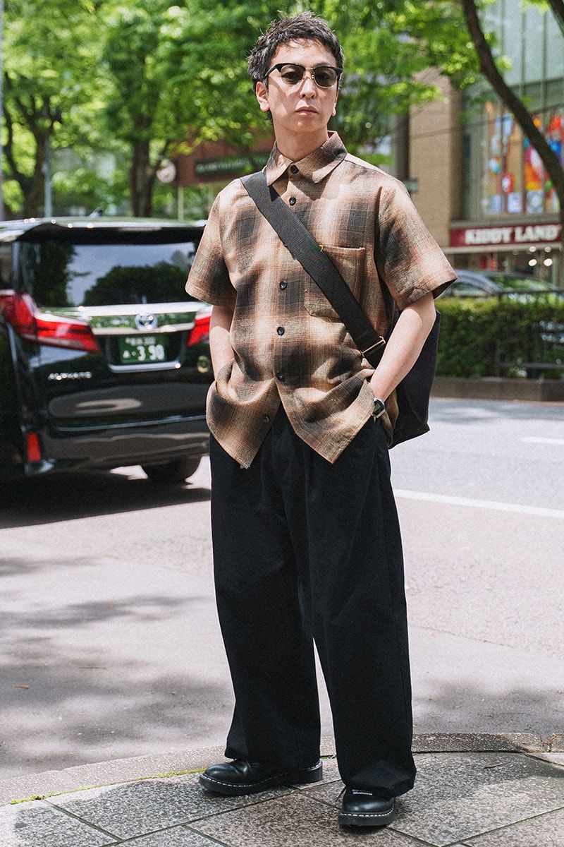 不明のシャツコーディネート | 250716-1631-44 佐々木詩以良