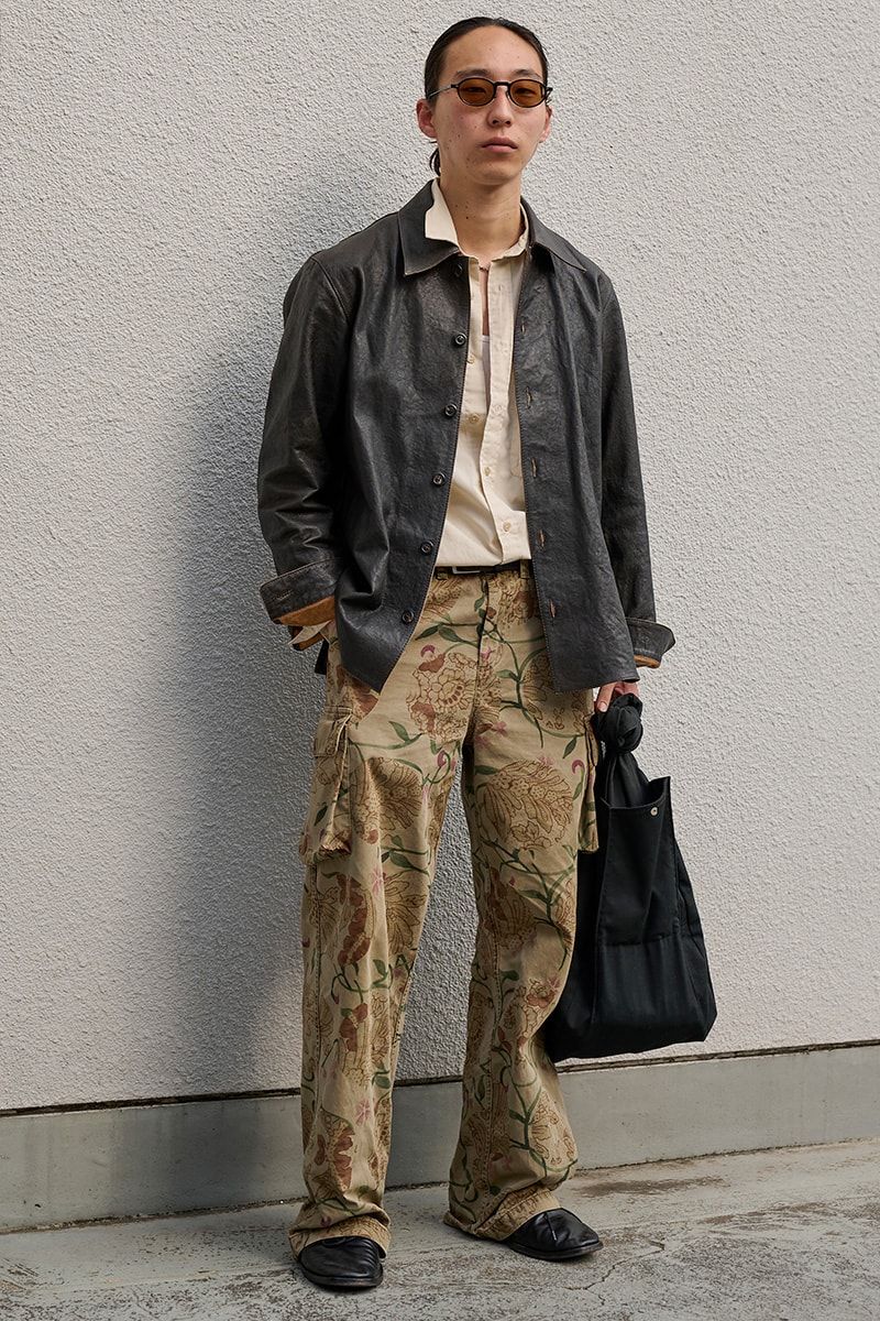 ジャケット、パンツ、靴＝すべてアワーレガシー