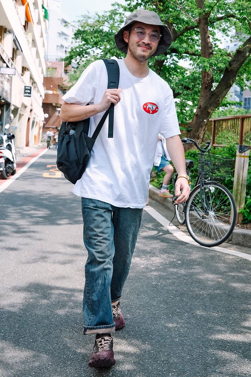 シュプリームのTシャツコーディネート | 250716-1738-12 生田嘉希