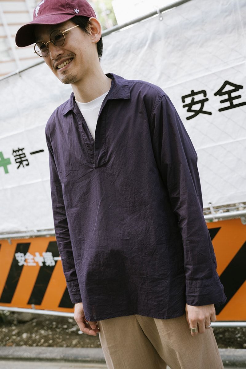 マーティーアンドサンズのシャツコーディネート | 250716-1811-09 森 健史 5枚目の写真