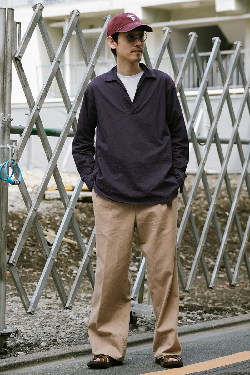 マーティーアンドサンズのシャツコーディネート | 250716-1811-09 森 健史 2枚目の写真