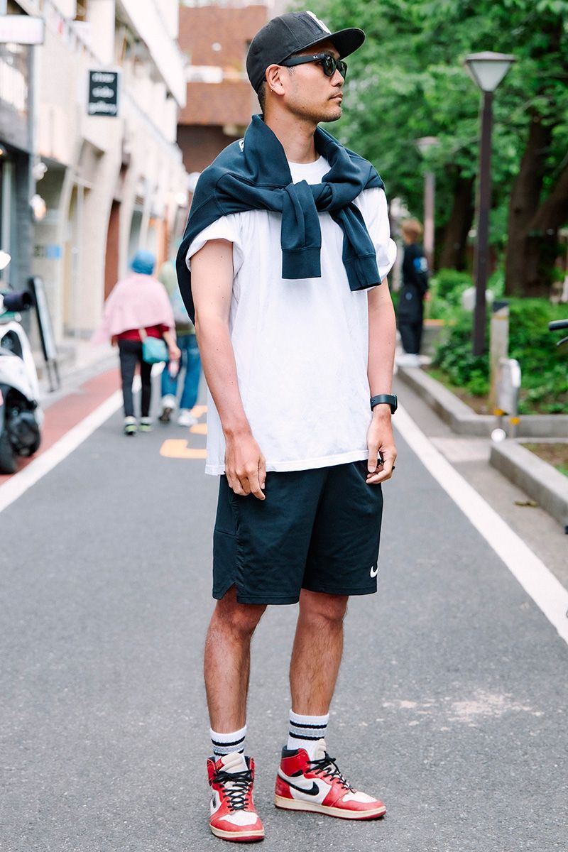 ナイキのスウェットコーディネート | 250716-1827-33 戸澤敦史 2枚目の写真