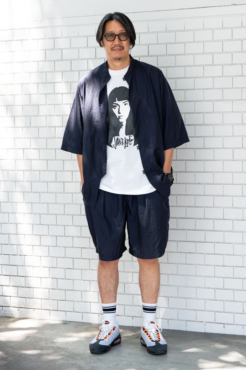 テアトラのシャツコーディネート | 250719-0721-47 今井 丈