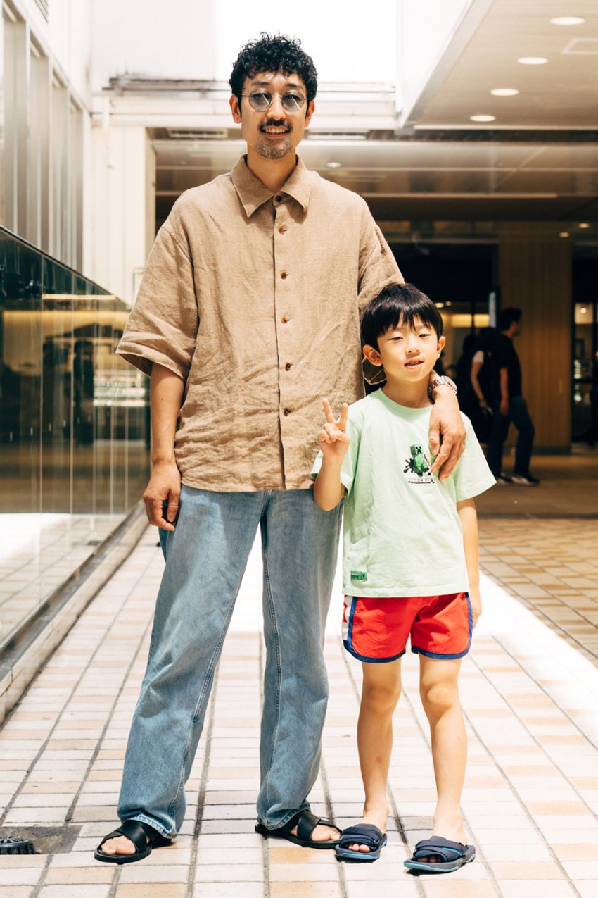 涼しげに見える薄色デニム、みんな何選ぶ？街角3名の愛用品は、リーバイス、ユニクロ、そして - 3枚目の画像