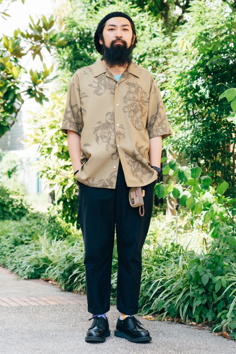 ナンガのシャツコーディネート | 250723-0915-56 佐々木佑樹