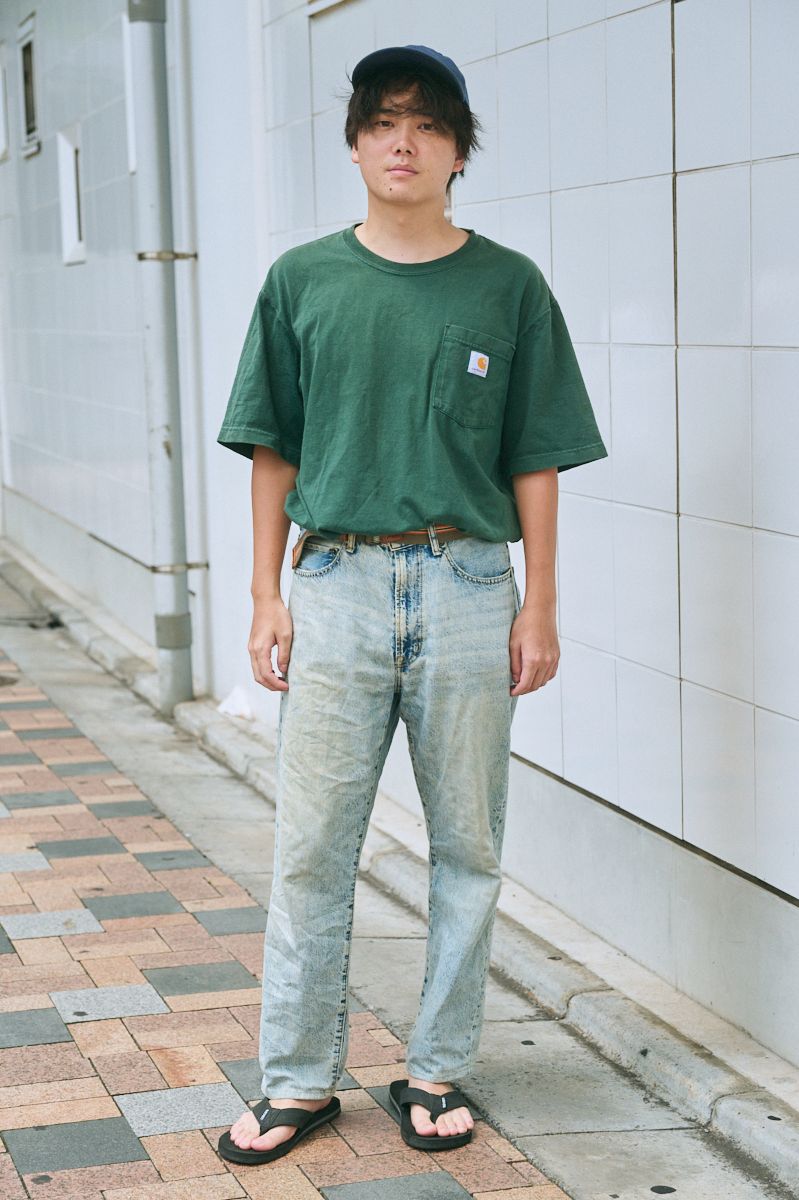 Tシャツ カーハート  デニム 古着  シューズ 不明  帽子 パタゴニア