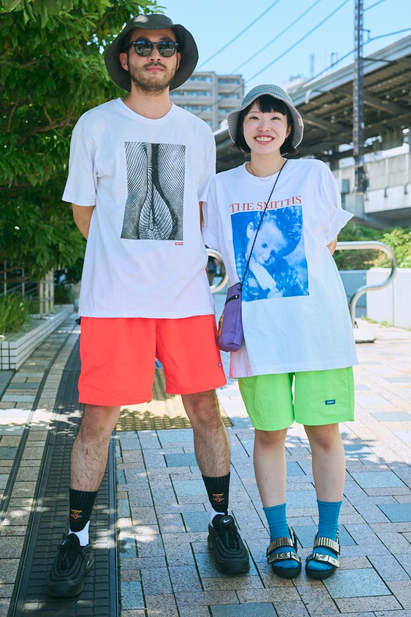 シュプリームのTシャツコーディネート | 250723-1003-08 生田嘉希