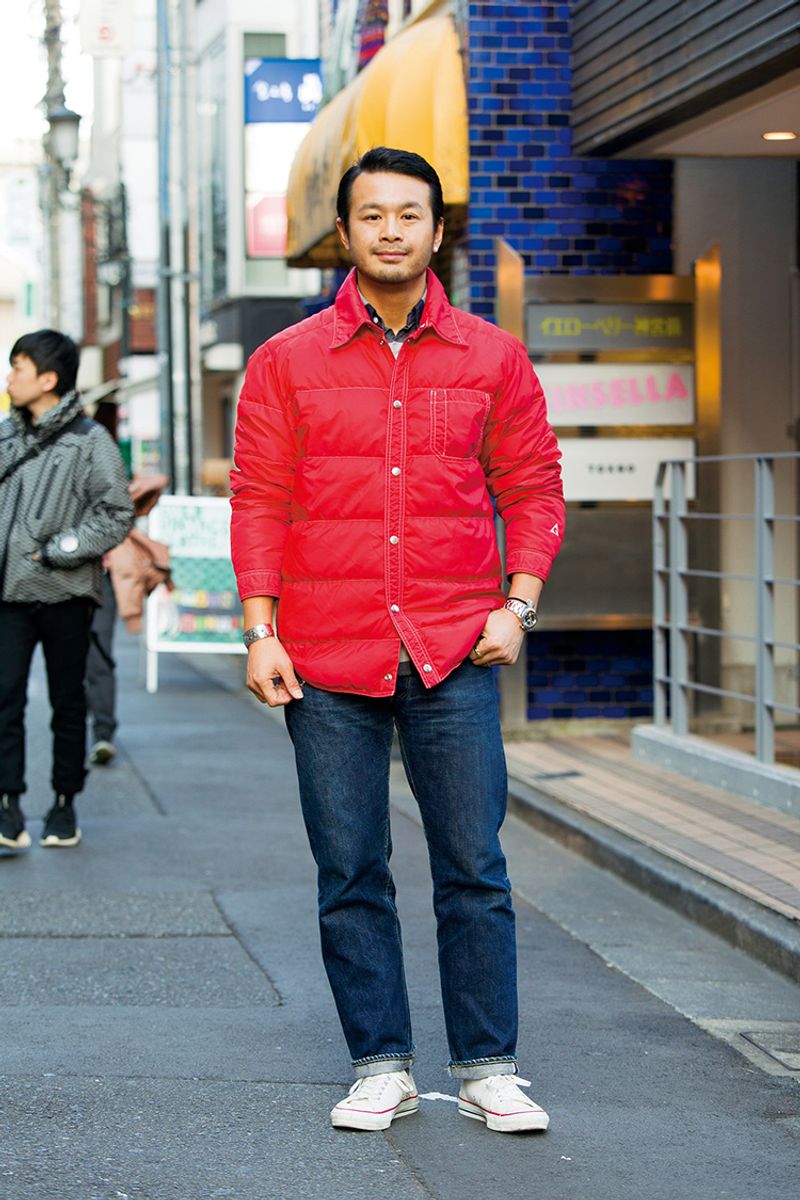 派手色でアメカジをフレッシュに見せる② 藤原 裕