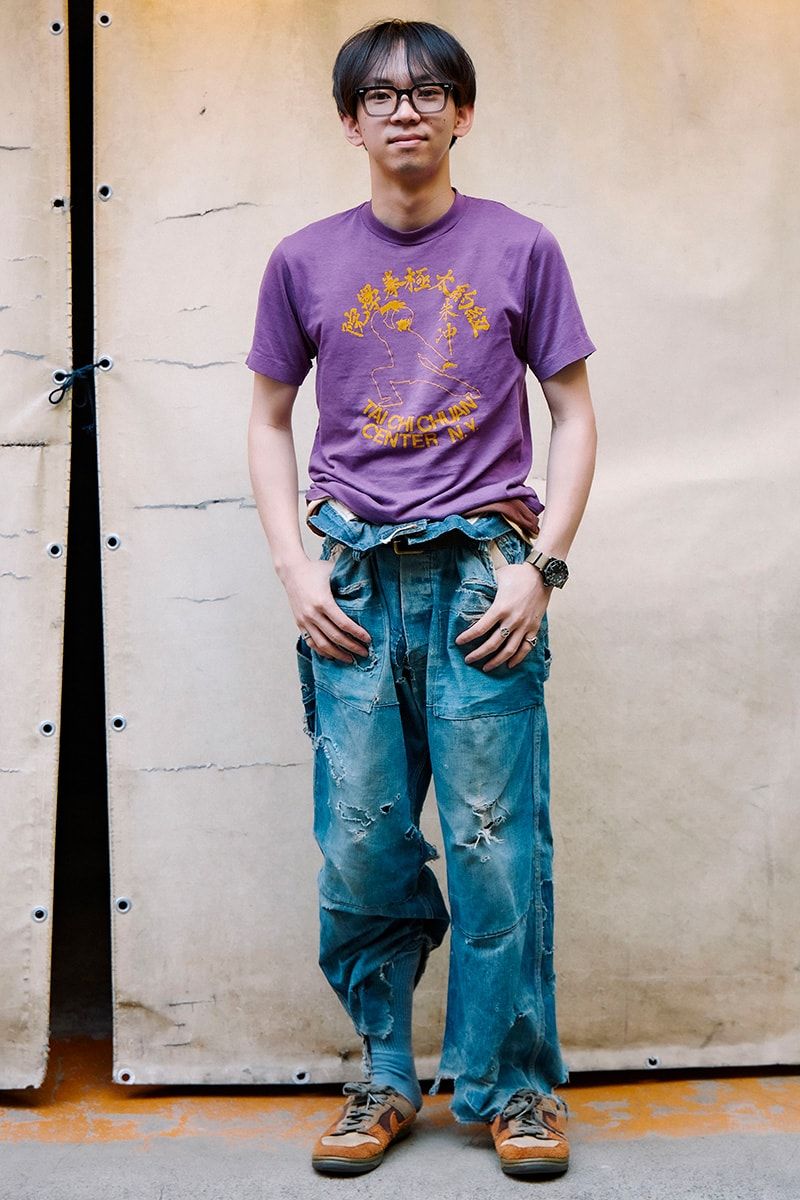 古着のTシャツコーディネート | 250723-1531-48 山田雅天