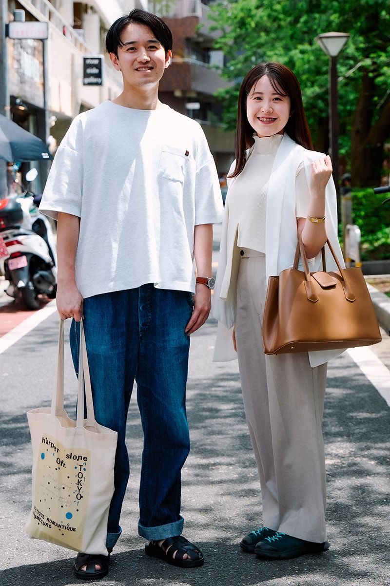 ユニバーサルオーバーオールのTシャツコーディネート | 250723-1545-44 兼松拓海