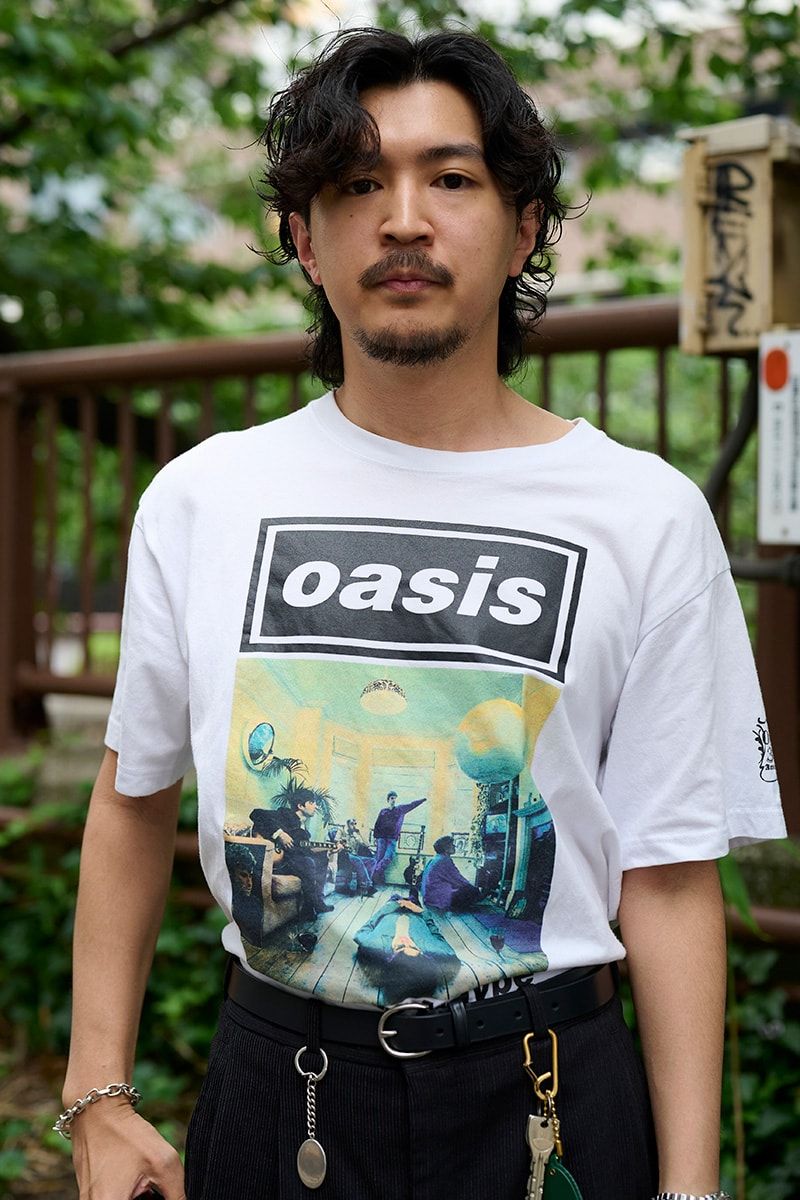 アダムエロペ×オアシスのTシャツコーディネート | 250723-1548-56 杉田尚弥 8枚目の写真