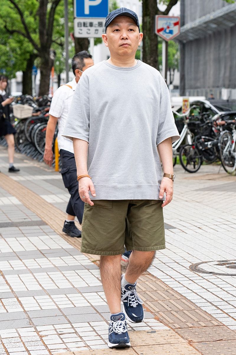 レミレリーフのTシャツコーディネート | 250723-1612-33 中井浩之