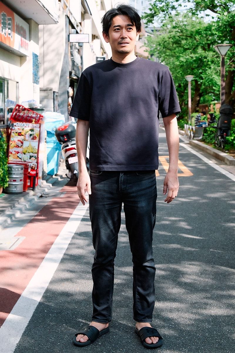 エイチアンドエムのTシャツコーディネート | 250725-1322-54 金井 啓