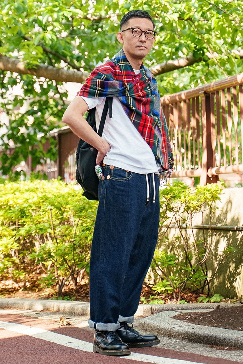 秋に“旬”を演出する「チェック柄」。シャツだけじゃない、洒落者たちの取り入れ方3選！ - 5枚目の画像