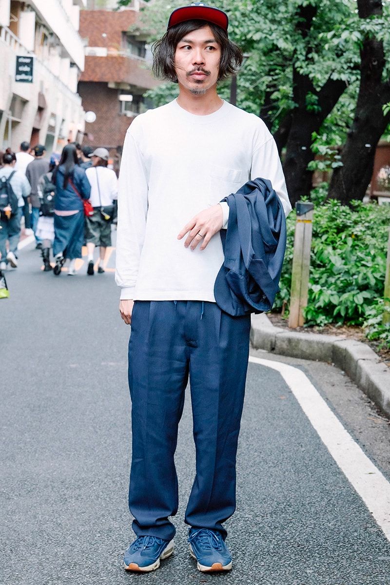 ユニバーサルワークスのジャケットコーディネート | 250725-1349-50 久保田和也