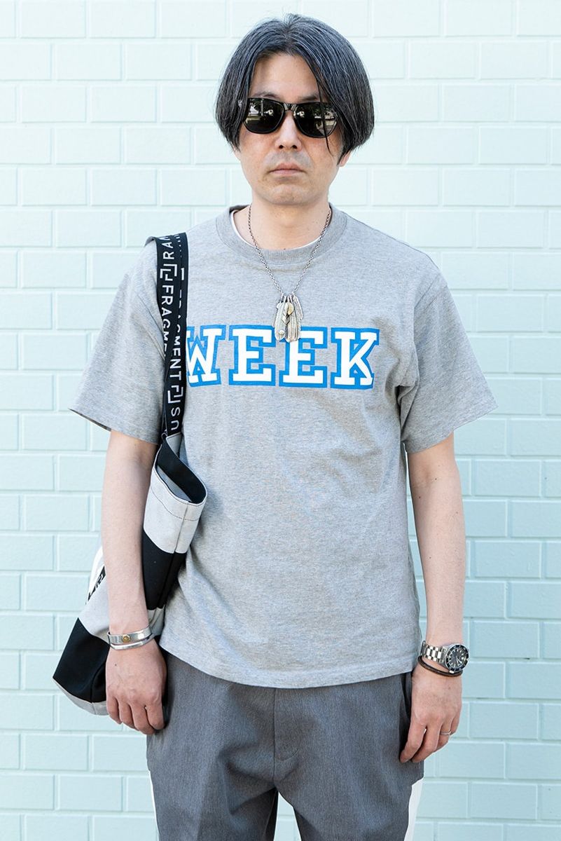 ウィークエンド×シークエルのTシャツコーディネート | 250725-1421-55 坂本憲治 3枚目の写真