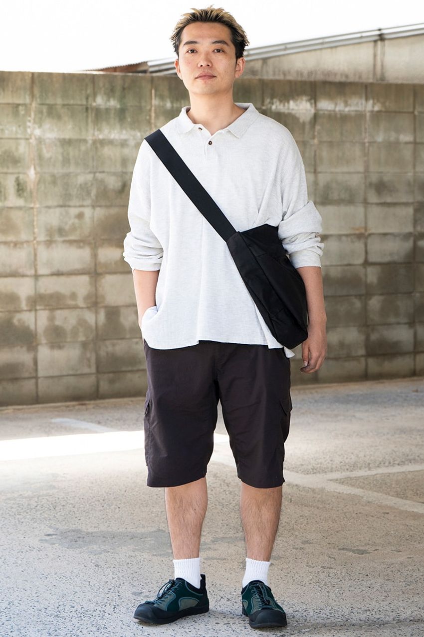 ポロシャツをおじさんぽく見せないための3つのメソッド！街角の好例で解説 - 3枚目の画像