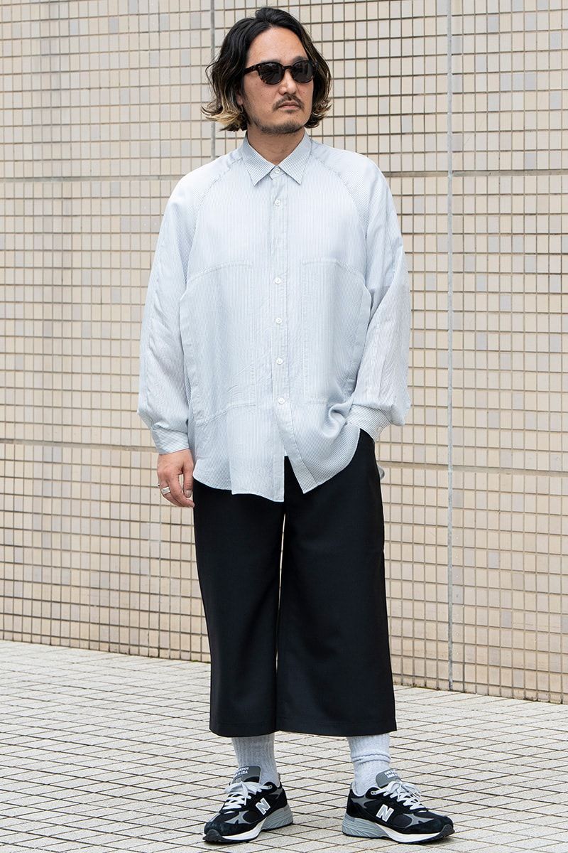 エンソウのシャツコーディネート | 250725-1428-55 古賀庸平
