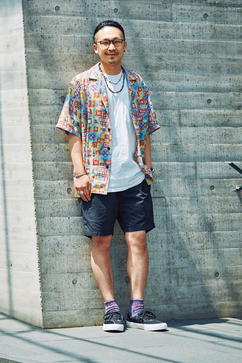 やっぱり夏は柄シャツ×ショーツの楽しさに勝てない！ 飯島裕貴