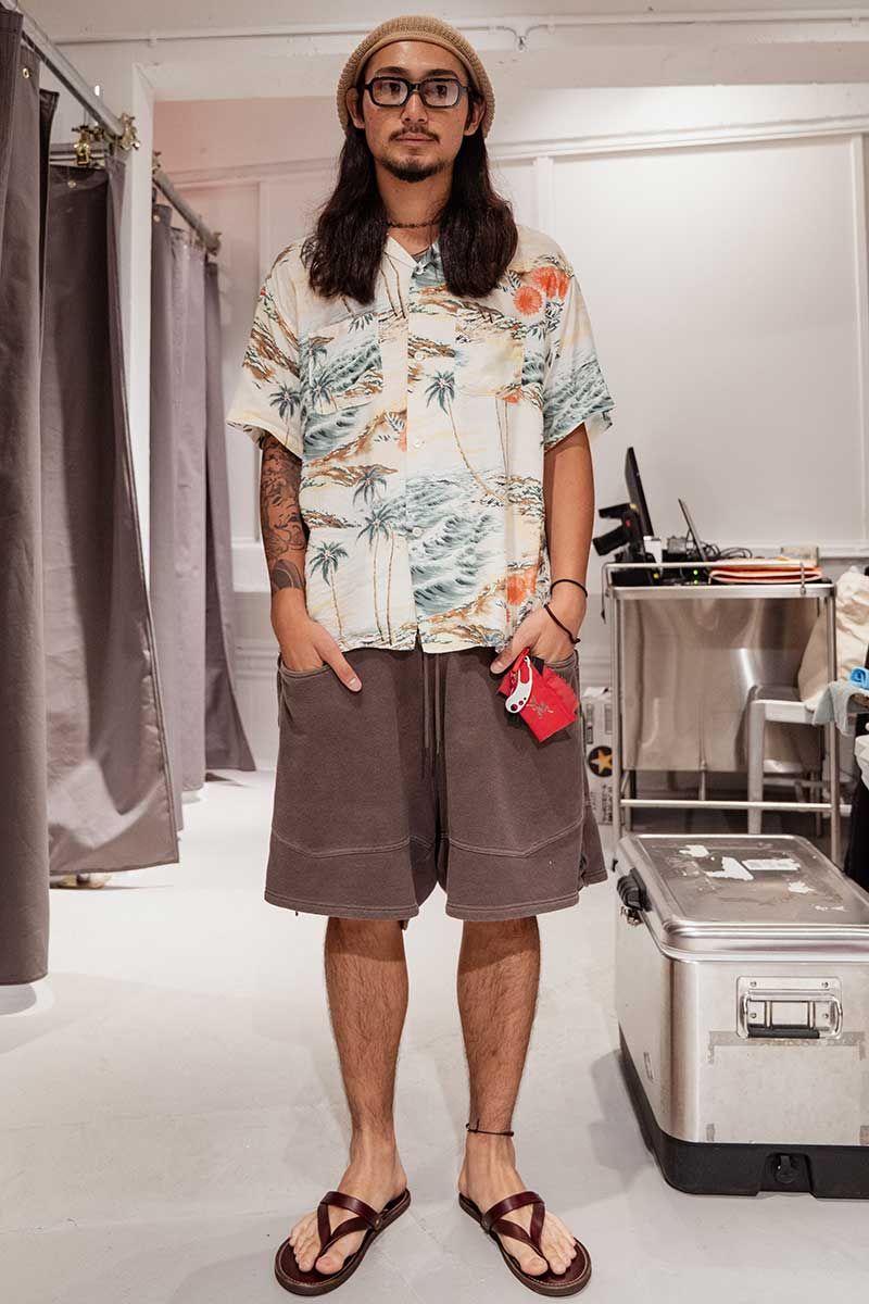 オアスロウのTシャツコーディネート | 250812-1410-55 竹中千満