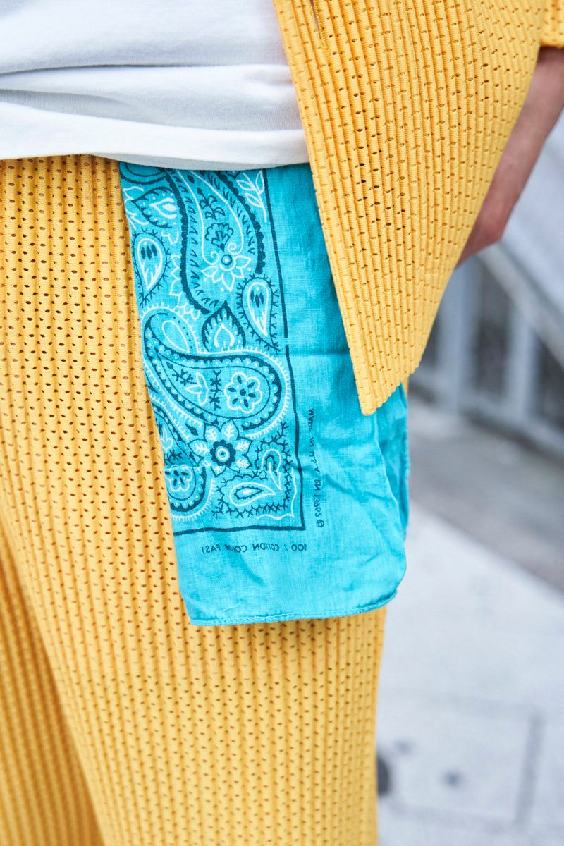 イッセイミヤケのジャケットコーディネート | 250815-1127-39 ヤスオ 4枚目の写真